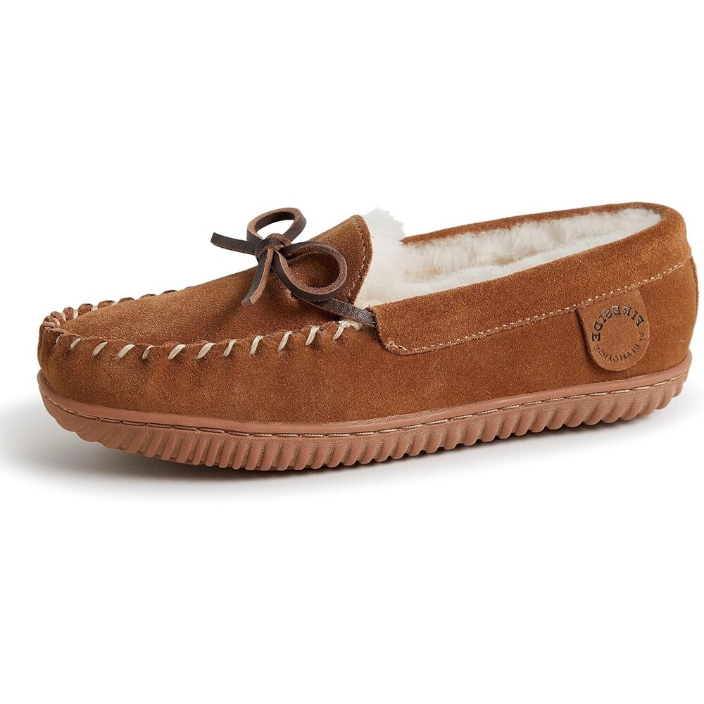 Fireside by Dearfoams Women's Alice Springs Genuine Shearling Slipper size 9 - Picture 4 of 5